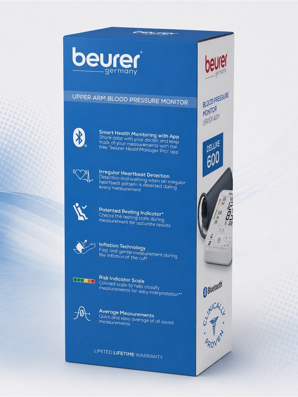 Beurer Deluxe 600 Upper-Arm Blood Pressure Monitor - Picture 3 of 7
